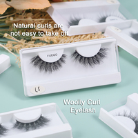 Faux cils volumineux et moelleux, 12 styles, cils effilés, vente en gros, marque privée, fournitures d'extensions de cils DIY pour salon de maquillage