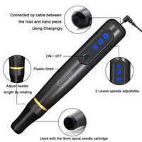 Groothandel Concurrerende Prijs Permanente Make-Up Rotary Tattoo Machine Met Led Display 3 Speed Niveaus Lichtgewicht Microblading Pen