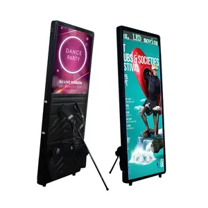 Penjualan terlaris pabrik ransel iklan seluler display lepas pasang papan reklame berjalan dengan Lightbox