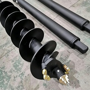 Tarière hydraulique pour excavatrice de 2,5 à 4,5 tonnes, couple élevé 3614 Nm, diamètre de forage 100-900 mm, certifiée ISO9001, mini-pelleuse - Product Image 2