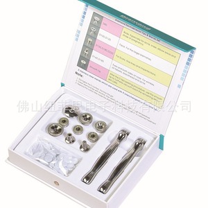 Diamond Dermabrasion Tips And Wands Set Stainless Steel For Facial Skin Rejuvenation With Interchangeable Heads - Product Image 1