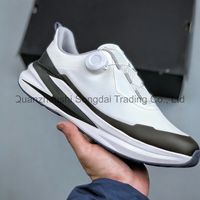 Sneakers en cuir véritable rétro sportives pour hommes avec logo personnalisé, respirantes, légères, amorties, chaussures de course souples