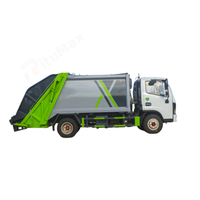 Camion compacteur à chargement arrière personnalisé de 12 m3, alimenté au diesel, avec transmission 4x2, pour la collecte municipale et la voirie sanitaire