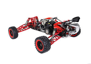 ROFUN D5 70-80 km/h Geschwindigkeit Benzinbetriebenes 2,4 GHz Funkgesteuertes Rennauto Spielzeug <span class=keywords><strong>RC</strong></span> Drift Auto 1:5 für Jungen - Product Image 2