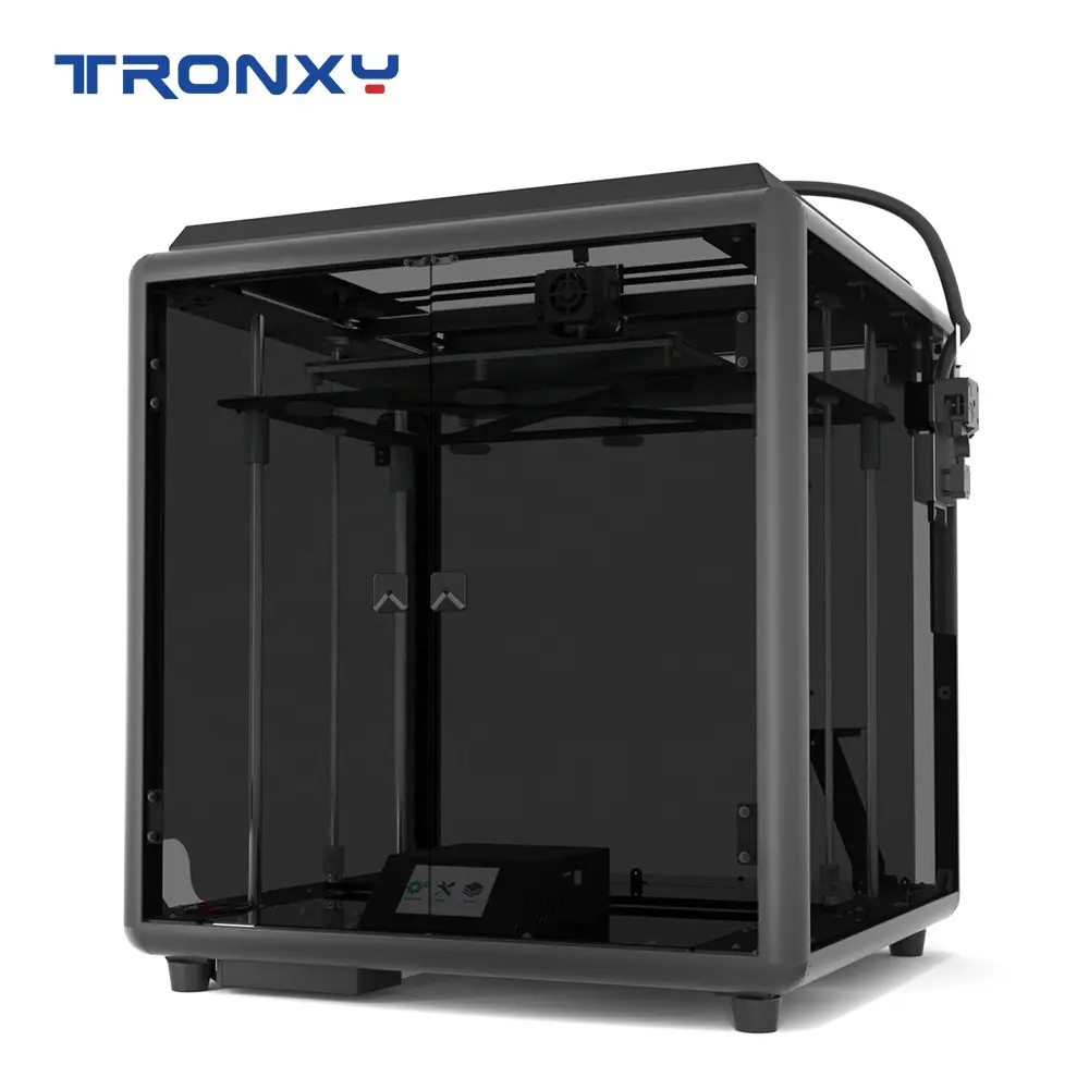 Tronxy Wholesale D01 PLUS quiet stepper drive 3d druck abs fdm single color tronxy linear guide xy axis enclosed 3d printer