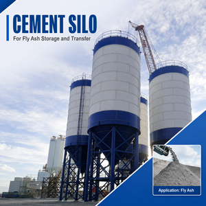 Silo de stockage en acier boulonné avec capacité personnalisée pour le stockage de <span class=keywords><strong>calcaire</strong></span> et de sable - Product Image 1