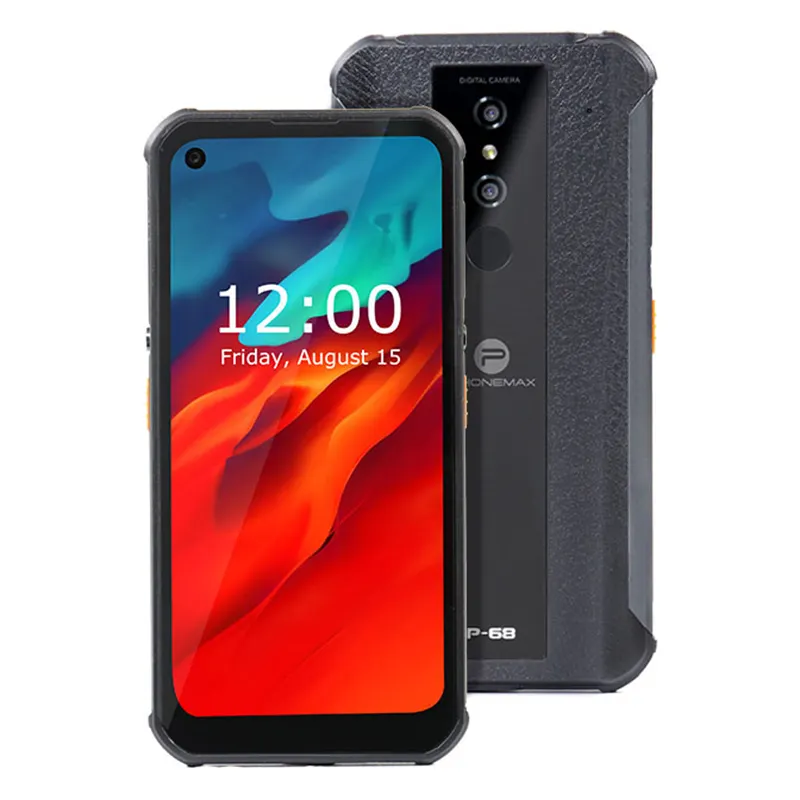 New phonemax P2 Điện Thoại Chống Thấm Nước 8GB + 128GB 4G Điện Thoại Thông Minh 6.35-Inch 8MP + 21MP NFC Android 10 Gồ Ghề Thông Minh Trò Chơi Điện Thoại