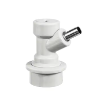 Connecteur de fût de bière distributeur serrure à billes fût déconnecter les connecteurs de liquide/gaz 1/4 ''5/16" pour serrure à bille fût écrou pivotant Homebrew