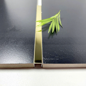 U Shape Stainless Steel <b>Tile</b> Trim for Wall and Floor Decoration Apartment Use <b>Waterproof</b> and Durable 304 Stainless Steel - Product Image 1