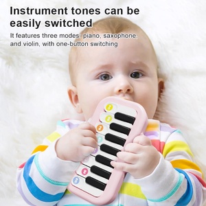 Simulation personnalisée des Lumières Dessin Animé <span class=keywords><strong>Piano</strong></span> Clavier Clé Jouets pour Enfants Musique Multifonctionnelle Mini Poches <span class=keywords><strong>Piano</strong></span> Électronique - Product Image 4