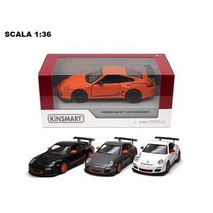 Kinsmart para GT3 RS, Modelo de Metal Fundido a Presión, Escala 1:36, Coche de Juguete con Control de Fricción para Niños - Product Image 3