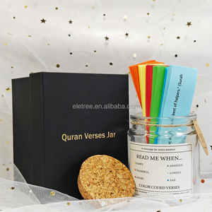 Vaso del <span class=keywords><strong>Corano</strong></span> con 99 Versetti <span class=keywords><strong>in</strong></span> <span class=keywords><strong>Arabo</strong></span> e Inglese, Affermazioni Coraniche, Regalo Islamico per il Ramadan, Decorazione per la Casa - Product Image 4