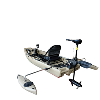 Kayak modulaire en plastique personnalisé en usine HDPE de haute qualité 11FT PE certificat CE Kano canoë en plastique 8 degrés 2 ans