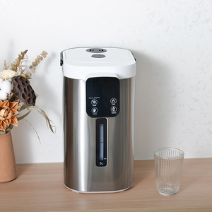 Caldera y calentador de agua eléctrico, pantalla LCD de 4L/5L, Control de pantalla táctil, temperatura preestablecida, termopot eléctrico de acero inoxidable aislado - Product Image 3