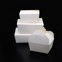 Boîte à lunch écologique en kraft BRC pour emporter, boîte à sushi imperméable, emballage alimentaire