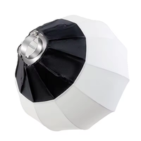 Nouvelle vente 65cm Bowens boîte à lumière douce abat-jour Softbox boule Studio Kit d'éclairage pliant sphérique boîte souple accessoire de photographie