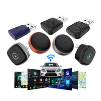 Adaptateur USB CarPlay 2 en 1, adaptateur Android Auto, convertisseur filaire vers sans fil pour 98% des voitures, Carlinkit Mini Ultra Dongle