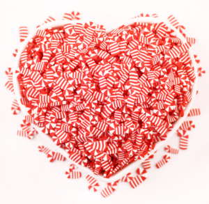 1kg hengxin 5 mét Polymer đất sét giáng sinh màu đỏ màu xanh lá cây kẹo mía sprinkles lát cho chất nhờn hoặc bất kỳ hàng thủ công - Product Image 1