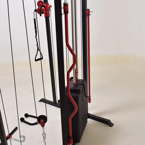 Machine multifonctionnelle de <span class=keywords><strong>musculation</strong></span> de haute qualité avec <span class=keywords><strong>poulie</strong></span> double réglable et Smith Machine pour l'entraînement en salle de sport - Product Image 4