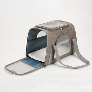 Evcil hayvan taşıyıcı torba sıcak satış yüksek kalite dayanıklı genişletilebilir havayolu onaylı seyahat için kedi çantası Pet kafesleri taşıyıcı - Product Image 6