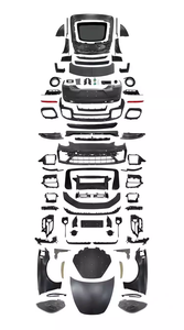 Kit de carrosserie de pare-chocs avant arrière pour <span class=keywords><strong>Porsche</strong></span> Panamera 970 10-16 Ancienne mise <span class=keywords><strong>à</strong></span> niveau vers la nouvelle 971 971.2 21-23 1:1 Bodykit - Product Image 2