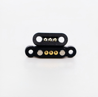 Connecteur magnétique étanche 3P, pas de 2,3 mm, broches à ressort, prises de charge mâle et femelle pour appareils connectés intelligents