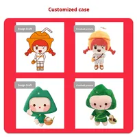 Jouets en peluche en coton personnalisés, poupées en peluche sur mesure, mascotte, marchandises, porte-clés créatifs culturels, pendentifs