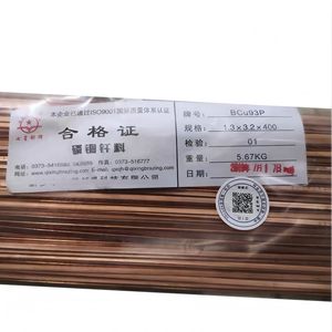 Varilla de Soldadura de <span class=keywords><strong>Cobre</strong></span> Fosforado Seven-star/Haris para Refrigeradores/Aire Acondicionado y Soldadura de Tuberías de <span class=keywords><strong>Cobre</strong></span> <span class=keywords><strong>con</strong></span> Gas - Product Image 6