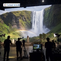 Écran d'affichage vidéo LED virtuel CANBEST 7680Hz pour studio de diffusion télévisuelle, tournage commercial et production cinématographique créative