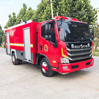 Camion-citerne à eau diesel Naveco 4x2, spécial pour les interventions d'incendie dans les parcs industriels, livraison mondiale