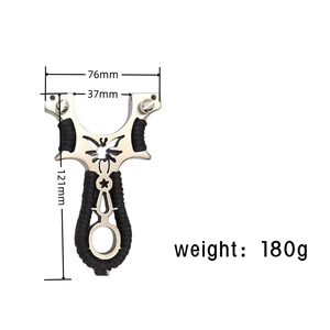 Thế hệ thứ hai răng rồng Súng cao su chính xác cao dành cho người lớn săn bắn ngoài trời dày cao su phẳng ban nhạc chụp ngoài trời - Product Image 6