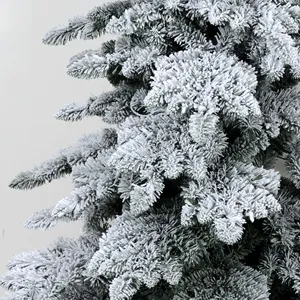 Hot Sale Flocked Christmas <b>Trees</b> Luxury Fantasy Pvc Christmas <b>Trees</b> Fireproof <b>Plastic</b> Xmas <b>Tree</b> for Decorations - Product Image 3