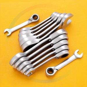 Herramientas de Reparación de Automóviles y Muebles Suministradas por el Fabricante, Llaves Combinadas de Boca Fija con Mango Corto, Venta al por Mayor - Product Image 3