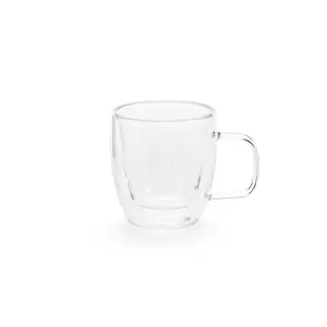 Tasse 65 ml en verre borosilicate, merchandising personnalisé - Product Image 1