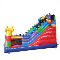 Prix d'usine commercial Kaluen K-93 Château gonflable en PVC pour enfants, capacité 200 kg, amusant pour l'intérieur et l'extérieur