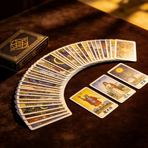 Cartes de <span class=keywords><strong>tarot</strong></span> personnalisées avec guide, estampage à chaud, cartes d'affirmation, jeu de cartes Oracle, cartes de <span class=keywords><strong>tarot</strong></span> en espagnol, jeu de cartes - Product Image 2
