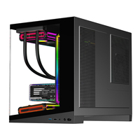 Boîtiers PC Ruix Iceblade Matx pour composants électroniques, pour ordinateur de bureau de jeu, MicroAXT Cabinet 2026, nouveau design compatible avec AIO 360 mm