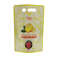 Sacs en plastique sur mesure à double fond, 3L/5L, jetables, en boîte, pour l'emballage de jus, bière, tequila, vin, avec valve papillon