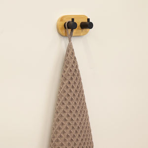 מעיל וו במבוק טבעי גימור וו מפתח קיר עבור עיצוב הבית ווים דלת - Product Image 6