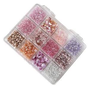 Dijes <span class=keywords><strong>de</strong></span> Piedras Naturales y Cristales para <span class=keywords><strong>Uñas</strong></span>, Kit <span class=keywords><strong>de</strong></span> Arte <span class=keywords><strong>de</strong></span> <span class=keywords><strong>Uñas</strong></span> DIY <span class=keywords><strong>de</strong></span> 12 Compartimentos con Gemas Multicolores Trituradas, <span class=keywords><strong>Uñas</strong></span> Postizas, Suministros para Manualidades - Product Image 5