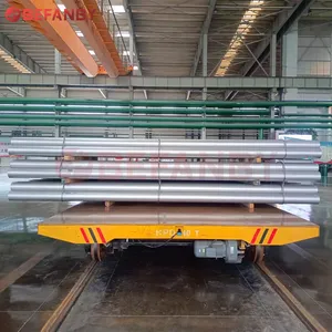China fábrica fornecimento elétrico ferroviário reboque plano para manuseio de materiais