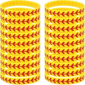 Pulseras de Silicona de Béisbol con Logotipo Personalizado, Diseño Deportivo Ecológico en Relieve, Regalos para Actividades de Competición de Equipos y Fiestas - Product Image 3