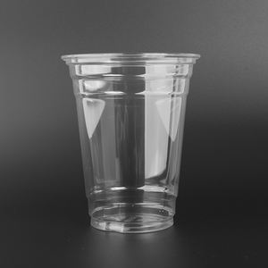 Vaso de PET de 500 ml para Jugo, Personalizado con Logotipo Impreso, Transparente, Desechable, para Té de Burbujas, Smoothies y Batidos, con Tapa - Product Image 6