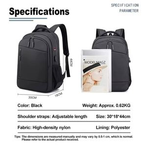 Large Capacity Waterproof <b>Laptop</b> <b>Backpacks</b> With USB Charging Business <b>Backpack</b> Multi-Compartment Bag for Daily Use - Product Image 4