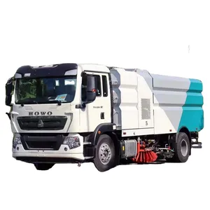 Road Washing and Sweeping Vehicle Vacuum Truck Mounted Road Sweeper