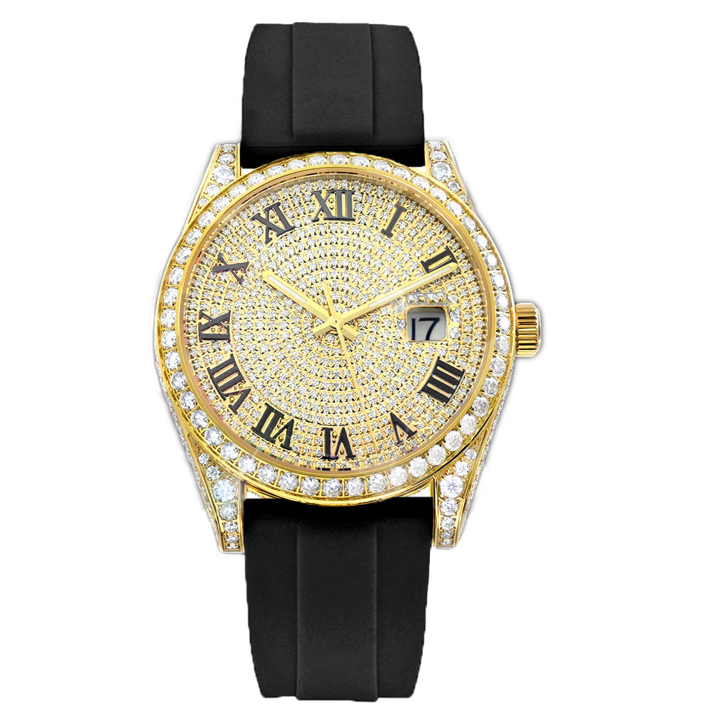 Gold-Black Roman numeral dial