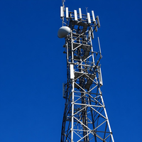 Tour de télécommunication Shenghong pour la transmission de signal 5G/4G en extérieur, norme TIA-222-G/ANSI, durée de vie supérieure à 50 ans