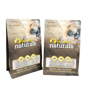 Échantillon gratuit sur mesure refermable fermeture éclair chien tortue chat friandises collation paquet sac d'emballage alimentaire pour animaux de compagnie - Product Image 2