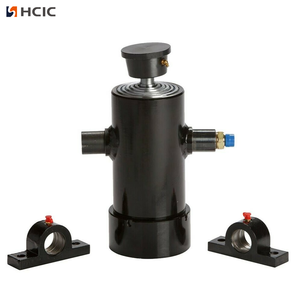 Cylindre hydraulique <span class=keywords><strong>télescopique</strong></span> personnalisable avec goupille zinguée pour la manutention des matériaux - Product Image 2