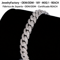 Bracelet maille cubaine Miami 10 mm pour homme, style Hiphop Bling Bling, pavé de zircone cubique (CZ), fait main, bijoux d'usine, Iced Out